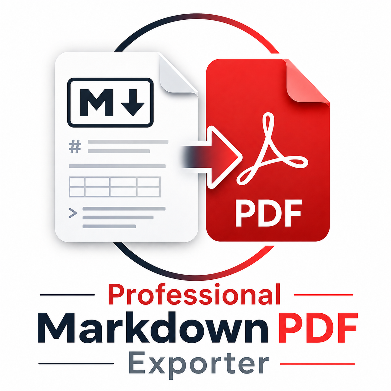 Professional Markdown PDF Exporter